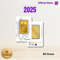 Gambar Logam Mulia Antam Produksi Terbaru 50 Gram dari AURICA ID undefined 1 Tokopedia