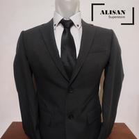 Gambar Alisan Jas Pria Lengan Panjang Hitam, Abu-Abu, Navy Slimfit (JAS ONLY) - Hitam, S dari Alisan Superstore undefined 4 Tokopedia