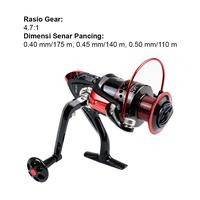 Gambar reel pancing bagan laut 7000 dari Makadam Adventure undefined 5 Tokopedia