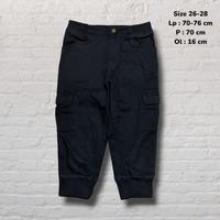 Gambar Celana Pendek Shortpants Cargo Relaxed Black Original Second Preloved #CC112 dari NAIRFA STORE undefined 1 Tokopedia