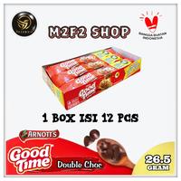 Gambar Good Time Double Choco Cips Cookies Kukis Cokelat - 26,5 gr (1 Box) dari M2F2 Shop - Paseban undefined 1 Tokopedia