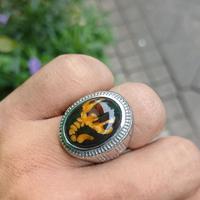 Gambar CINCIN BATU AKIK EDONG PANCAWARNA MOTIF SCORPIO ORIGINAL - 8 dari ASYIFA SELLERZ undefined 2 Tokopedia