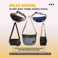 Gambar SLING BAG CUSTOM LOGO HEYLOOK Sablon DTF Bordir - Tas Selempang Custom Waist bag Custom Logo Waistbag Custom Tas Perlengkapan Seminar Premium Custom Terjangkau Murah dari Heylook Custom undefined 3 Tokopedia