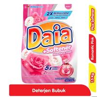 Gambar Daia Deterjen Bubuk + Softener Pink 1,5Kg dari BWSTORE23 undefined 1 Tokopedia
