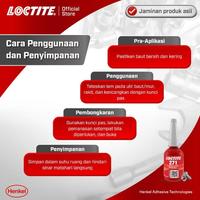 Gambar ready !!! LOCTITE 271 THREADLOCKER Lem Baut 10 ml terlaris dari lita rekat undefined 2 Tokopedia