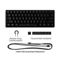 Gambar HyperX Keyboard Gaming Alloy Origins 60 - 60% Size RGB Wired Kabel USB Type-C Braided Mechanical dari Metoocel Solo undefined 2 Tokopedia