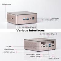 Gambar terbaru GEEKOM Mini A5 Mini PC AMD Ryzen 7 5800H 32GB RAM 512GB SSD Windows 11 - Bundle Wired, Ryzen 7 5825U dari Fantech Official Shop undefined 5 Tokopedia