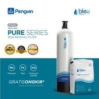 Gambar Paket Filter Air sumur/tandon/toren penguin FRP 1035 manual + mangan - FRP 1035 + Mangan Bleu dari Tokonya Neesn undefined 1 Tokopedia