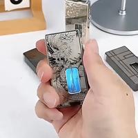 Gambar Korek Api Lighter Obor Macis Transparant Set Box Isi Gas - Naga Silver dari Hobi Kita HOKI undefined 5 Tokopedia
