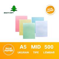 Gambar Kertas NCR " MIDDLE " Ukuran A5 500 Lembar 50 Gsm Gr Gram By MULTI COPY ( 148 Mm x 210 Mm ) / ( 14.8 Cm x 21 Cm ) 1 Rim 500 Lbr 500 Pcs Non Carbon Required Paper Kertas Struk Kertas Nota Penjualan Continuous Form Kertas Faktur - Merah dari Raja Paper Online Store undefined 1 Tokopedia