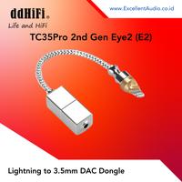 Gambar Kabel Dongle DD ddHiFi TC35Pro 2nd Gen Eye2 (E2) Lightning to 3.5mm DAC Dongle dari Excellent Audio Official undefined 1 Tokopedia