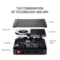 Gambar terbaru Mini PC Beelink T4 Pro N3350 4/64GB Dual HDMI WiFi Windows 10 dari Fantech Official Shop undefined 5 Tokopedia