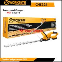 Gambar Cordless hedge trimmer 20V Mesin Potong Dahan tanaman WORKSITE CHT224 dari VINS TEKNIK undefined 3 Tokopedia