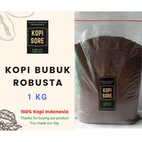 Gambar Kopi Bubuk ROBUSTA 1 Kg - Harga Terjangkau, Harum, Packing Rapih - Robusta Standar dari Juragan Kopi by Kopi Sore undefined 1 Tokopedia