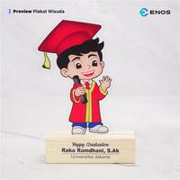 Gambar Plakat Wisuda Acrylic | Plakat Wisuda | Kado Wisuda | Hadiah Wisuda - MODEL - 004 dari enosdigital.id undefined 5 Tokopedia