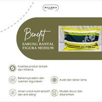 Gambar Sarung Bantal Bunga Part 1 Tidur Kepala Atau Sarung Guling Figura Medium Cantik Dan Adem Millenia dari Savanada Shop undefined 2 Tokopedia