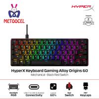 Gambar HyperX Keyboard Gaming Alloy Origins 60 - 60% Size RGB Wired Kabel USB Type-C Braided Mechanical dari Metoocel Solo undefined 1 Tokopedia