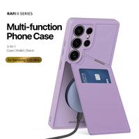 Gambar DUX DUCIS Case Compatible for Samsung Galaxy S25 Ultra Plus DUX DUCIS RAFI II MagSafe Back Cover Potrait or Landscape Stand Magnetic Compatible With Dual Card Holder Wallet Slot Kartu Magnet Protective Cover Casing - Primary Focuss - Black, S25 dari Primary Focuss undefined 4 Tokopedia