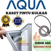 Gambar GASKET KARET PINTU KULKAS AQUA JAPAN 1 PINTU DAN 2 PINTU MURAH - 48cm x 97cm KNC dari mamangsto undefined 1 Tokopedia