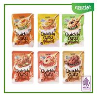Gambar PAKET BUNDLING Quickly Oats! Minis! Instant Oatmeal Isi 6 Varian dari Nourish Indonesia undefined 1 Tokopedia