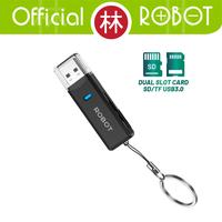 Gambar Robot CR102S Card Reader USB 3.0 Dual Slot Card SD/TF New CR102 - Robot CR102S dari Liem Group undefined 2 Tokopedia