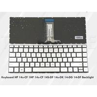 Gambar Keyboard Hp 14-Cf 14S-Cf 14-Dk 14S-Dk 14-Df 14-Dg Silver Backlight dari asmaul husna14 undefined 2 Tokopedia