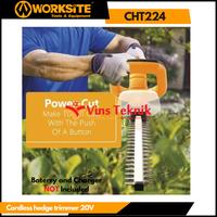 Gambar Cordless hedge trimmer 20V Mesin Potong Dahan tanaman WORKSITE CHT224 dari VINS TEKNIK undefined 4 Tokopedia
