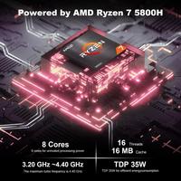 Gambar terbaru GEEKOM Mini A5 Mini PC AMD Ryzen 7 5800H 32GB RAM 512GB SSD Windows 11 - Bundle Wired, Ryzen 7 5825U dari Fantech Official Shop undefined 4 Tokopedia
