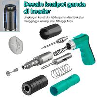 Gambar MAKITA Carstorm 5 Gears Manual Steel Nail Gun Fastening Gun Ramset Gun Alat Paku Tembak Rivet Tool Langit -langit Dinding Dinding - gun set+120pcs dari Bahtera Mandiri Store undefined 5 Tokopedia