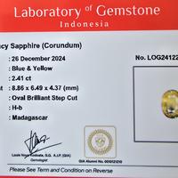 Gambar Batu Fancy Sapphire Top Luster Memo 2.41 crt dari AZHAR GEMSTORE undefined 5 Tokopedia