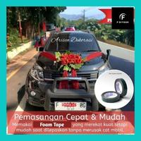 Gambar F'Ditoo" Hiasan Mobil Pengantin - Bunga Pita Mobil Pengantin / Dekorasi Dekor Mobil Pengantin Murah Mewah Siap Pakai Simple Langsung Kirim / Buat Di Pernikahan Untuk Wedding Car Avanza Fortuner Pajero Rush Ertiga Arisca193Vxh " - Merah dari F'Ditoor undefined 3 Tokopedia