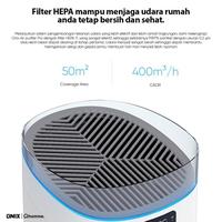 Gambar Onix Air Purifier Pro Penyaring Udara With Hepa Filter Up To 50m2 - Purifier One dari lakobus undefined 2 Tokopedia