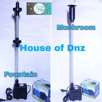Gambar Pompa Air Mancur Aquarium Taman Kolam Mini Mesin Celup Pipa Nozzle Mushroom Fountain dari Markostore911 undefined 3 Tokopedia