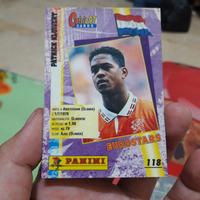 Gambar paket 3 kartu bola Panini Calcio 97 98 dan world cup 98 Patrick Kluivert dari james books undefined 2 Tokopedia