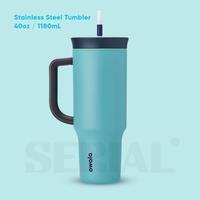 Gambar OWALA Botol Minum Stainless Steel Straw Tumbler 40oz 40 oz Splash Zone Original 1180ml 1180ml dari STARTRIK ELEKTRONIK undefined 1 Tokopedia