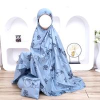 Gambar SETELAN MUKENA ANAK RAYON SUPER USIA 7-12 TAHUN PART 1 PREMIUM FREE TAS TRAVEL POUCH CANTIK PERLENGKAPAN IBADAH SHOLAT WANITA & PEREMPUAN SEGALA UMUR BAIK REMAJA ORANG TUA DEWASA TELEKUNG STANDAR BATIK BALI MURAH BAHAN KATUN NORMAL ADEM SEJUK DAN NYAMAN - Melati Abu, Anak 7-12 Tahun dari LiiyStore Muslim Wear undefined 4 Tokopedia