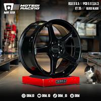 Gambar Velg Motegi Racing MR159 R18 18x8.5 5x114.3 et 35 Gloss Black dari DBM.ID undefined 1 Tokopedia