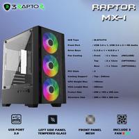 Gambar Casing Gaming Raptor MX-1 - Free 3 Fan RGB + USB 3.0 dari Mega Surya Computer_NEW undefined 2 Tokopedia