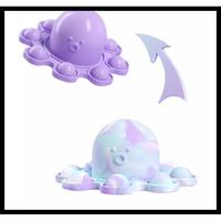 Gambar Boneka Gurita Bolak Balik Reversible Octopus Cumi Cumi Pop It Tiktok - Light Blue Camo dari Gems11 undefined 4 Tokopedia