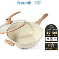 Gambar freemir Vya Wajan Presto Micro Pressure 32 cm 4.8L with Germany Coating Teflon Presto - Hitam dari freemir Jabodetabek undefined 1 Tokopedia
