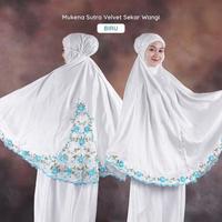 Gambar Termurah !! grosir mukena velvet sekar wangi - Kuning dari Al-Aqsa Fashion undefined 2 Tokopedia