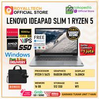 Gambar LENOVO IDEAPAD SLIM 3 14 SLIM 1 14 RYZEN 5 5625U 16GB 512GB W11+OHS 14.0 FHD - LAPTOP, SLIM 1 14- 16GB/512GB dari royalltech undefined 1 Tokopedia