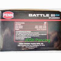 Gambar REEL PENN BATTLE III DX 2500 3000 4000 6000 8000 ORI PEN BATLE BATEL - 2500 dari Maju Jaya Sentosa 08 undefined 2 Tokopedia