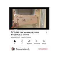Gambar Tutup Freezer Kulkas Custom Size Segala Lg Sharp Samsung Panasonik Dll dari majesthyshop undefined 3 Tokopedia