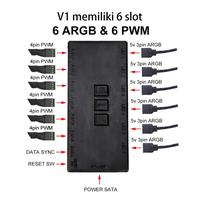 Gambar KYO PWM Fan Controller 5V ARGB Mainboard sync light remote controller - V1, BLACK dari RAJA RAM NUSANTARA undefined 3 Tokopedia