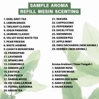 Gambar sample aroma mesin scenting pengharum ruangan - FRANGIPANI dari Ambune Fragrance undefined 2 Tokopedia
