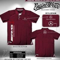 Gambar polo shirt mercedes benz AMG kaos kerah mercy brabus mobil tshirt - Abu Tua, L dari zamrudd storee undefined 4 Tokopedia