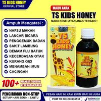 Gambar MULTIKHASIAT Madu Vitamin Kecerdasan Otak Anak Agar Cerdas, Pelancar Bicara Anak, Penambah Nafsu Makan Anak, Penggemuk Badan Anak Permanen, Sembelit, Cacingan, Anak Cepat Bicara, Anak Terlambat Bicara 1 2 3 4 5 6 7 Tahun - TS Kids Honey Original - 180gr dari Al-fathir stores undefined 1 Tokopedia