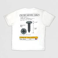 Gambar Tom Sachs Logjam Screw Tee not adidas y3 nike supreme sporty and rich beams fragment travis scott stussy vans braindead visvim human made porter kith aime leon dore carhartt bape baobao LV new balance salomon bearbrick kaws dari Booncoid undefined 2 Tokopedia