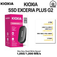 Gambar KIOXIA SSD Exceria Plus G2 2TB / Portable SSD USB C / Garansi Resmi dari @kiosk undefined 1 Tokopedia